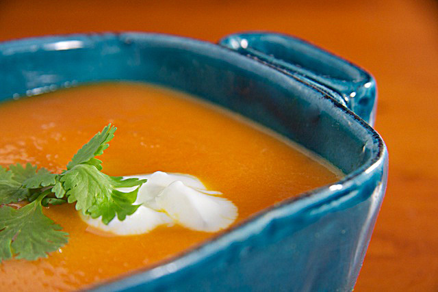 Reckless Abandon: Spicy Carrot Ginger Soup