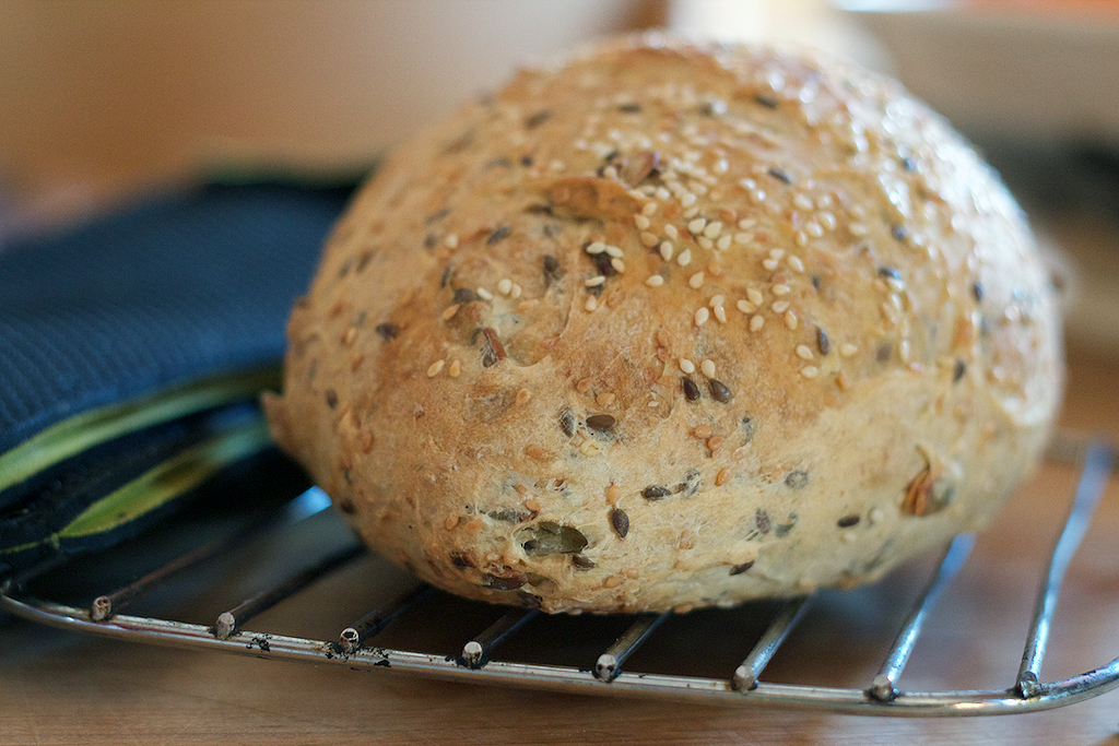 Pumpkin seed bread without yeast, Recipes