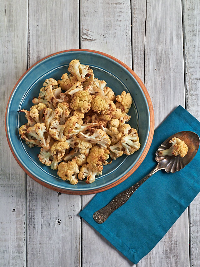 Simple roasted cauliflower