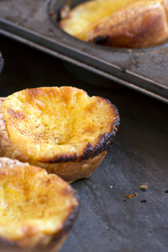 Portuguese Custard Tarts by TheMessyBaker.com