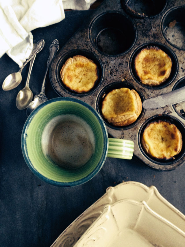 Portuguese Custard Tarts by TheMessyBaker.com