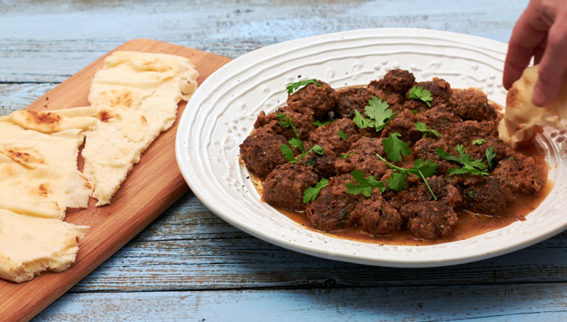 Moroccan Beef & Mushroom Tagine by The Messy Baker