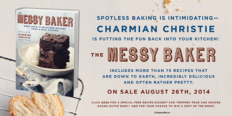 The Messy Baker Giveaway sponsored by The Savvy Reader