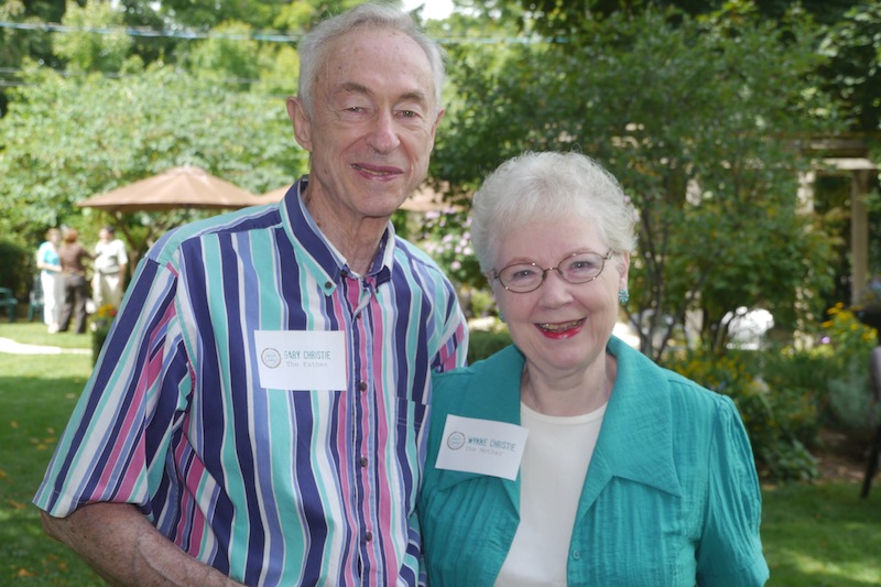 The author’s parents at The Messy Baker Book Launch.