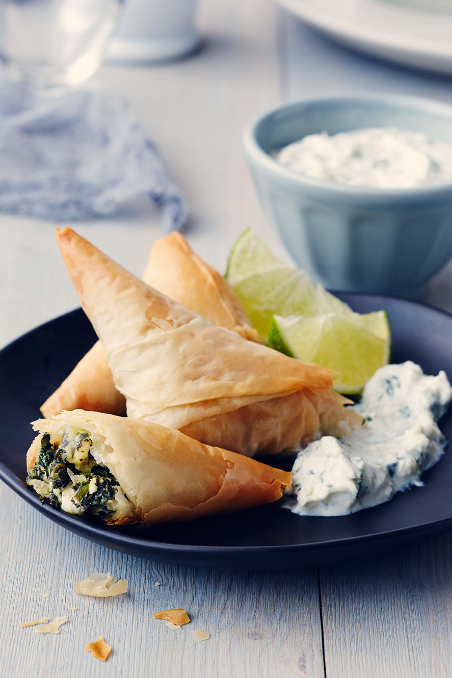 Spinach Dill Pockets by The Messy Baker