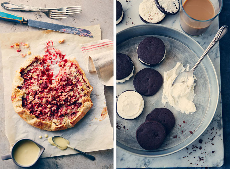 Raspberry Galette and Oreos by The Messy Baker