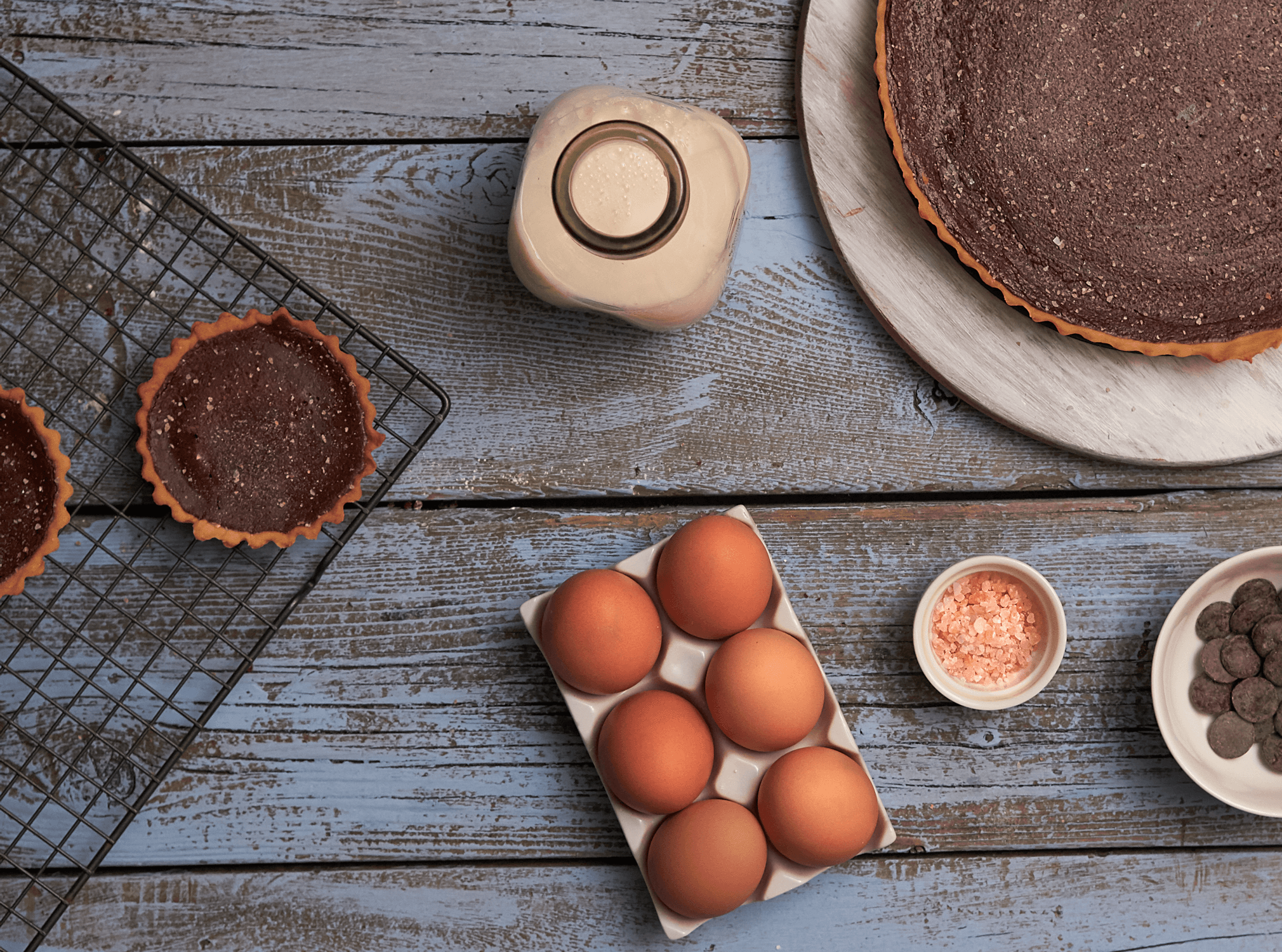 Salted Chocolate Humble Pie by The Messy Baker