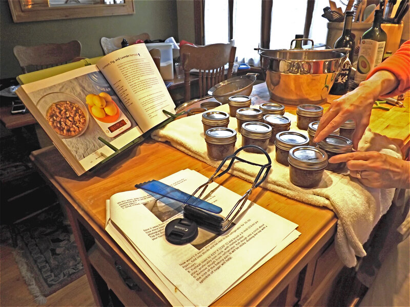 Making Lemon, Fig and Lavender Marmalade with Sarah B. Hood. 