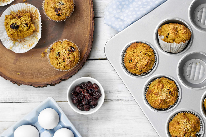 Cranberry Orange Muffins by The Messy Baker