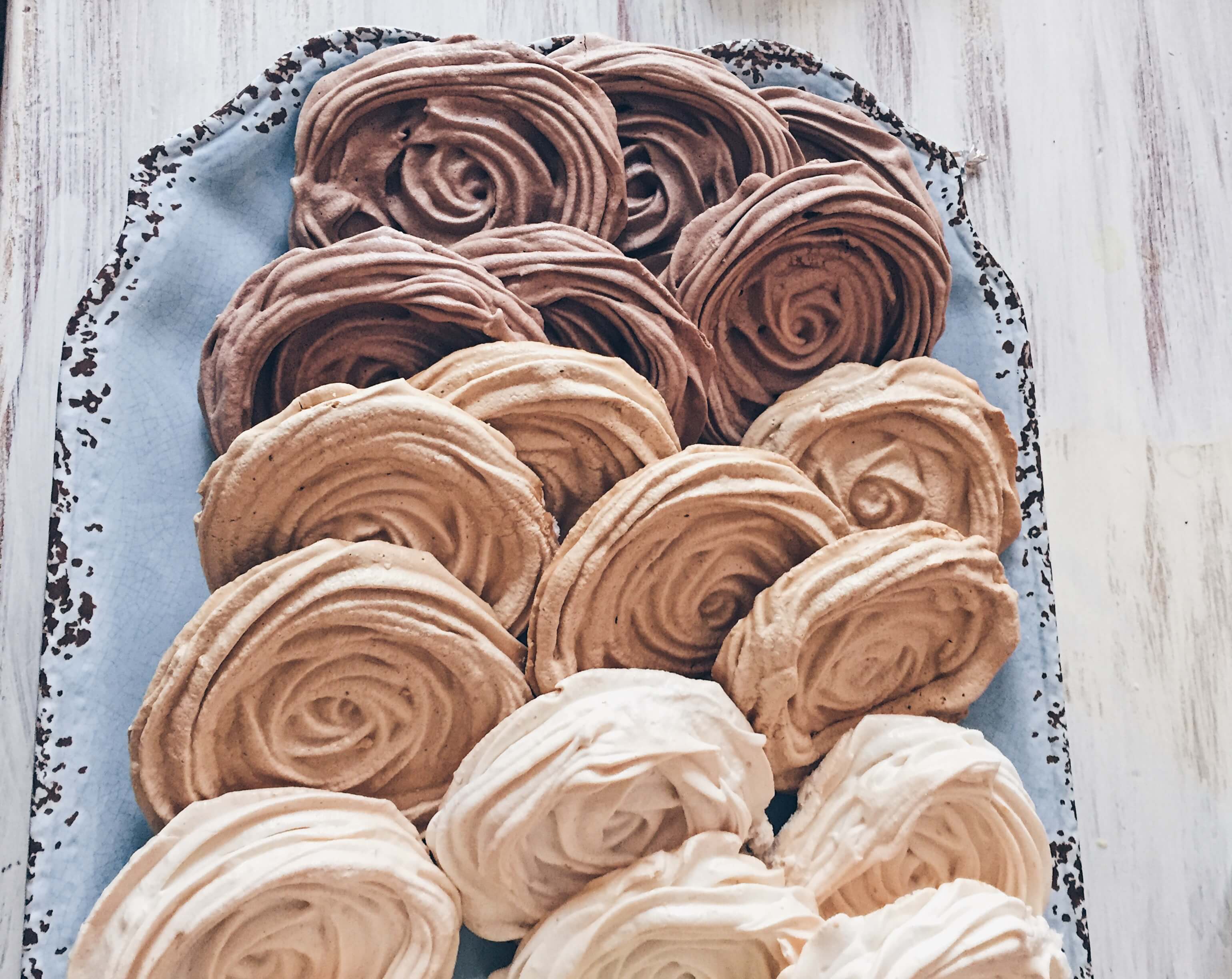 Personal-Sized Chocolate Pavlovas: One of 3 types of pavlova by The Messy Baker