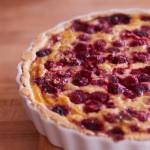 Raspberry Peach Tart - TheMessyBaker.com