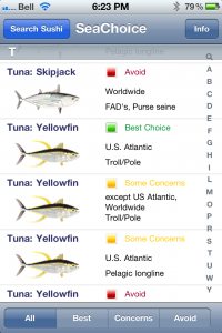 Tuna on OceanWise