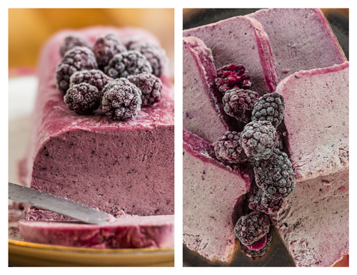 Mixed Berry Semifreddo