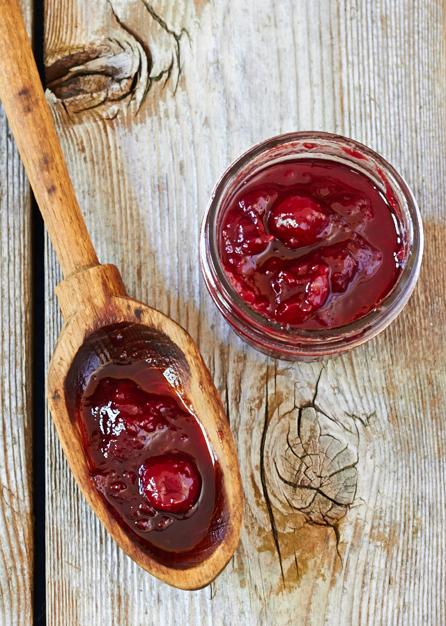 Currant Sour Cherry Jam