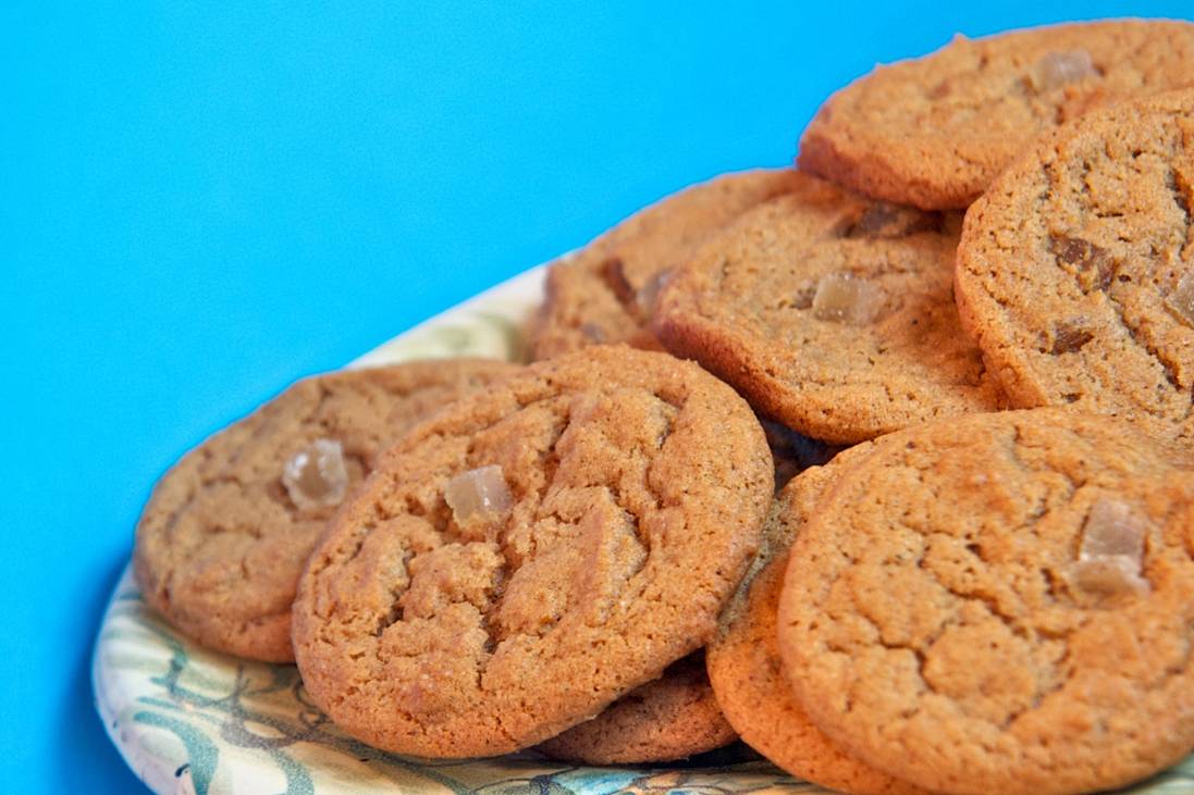 Double Trouble Ginger Cookies