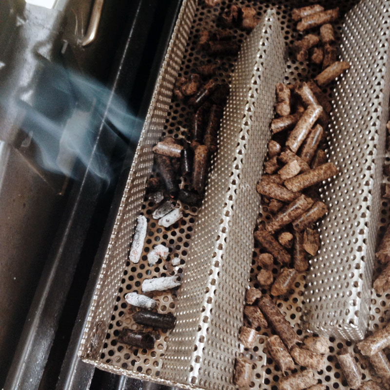 Making Smoked Sugar with smoker and pecan pellets