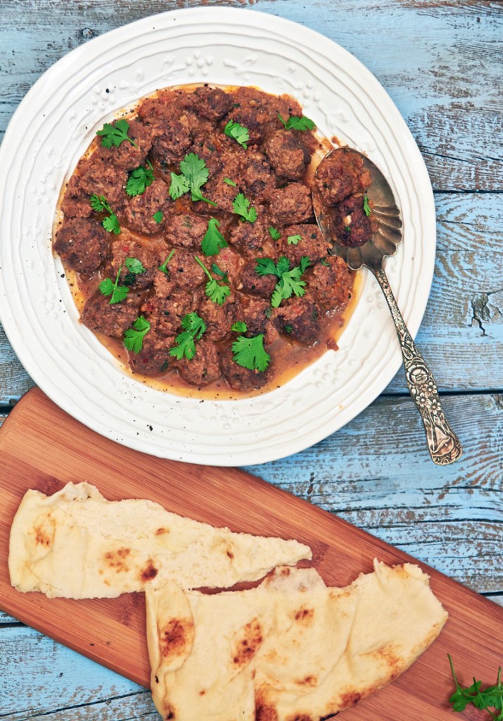 Moroccan Beef & Mushroom Tagine by The Messy Baker