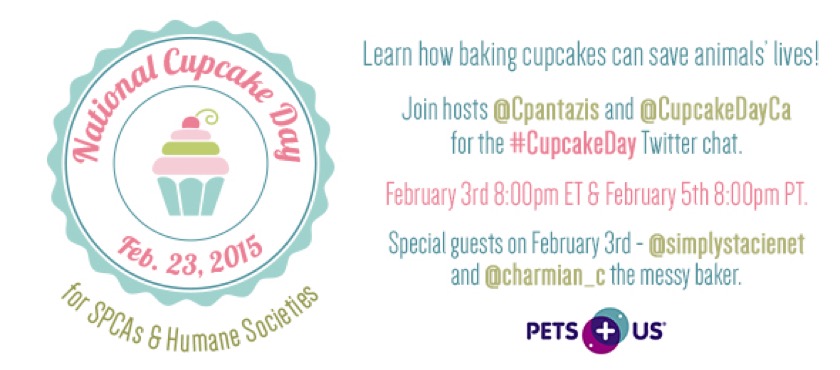 SPCA National Cupcake Day 2015 - Twitter Party