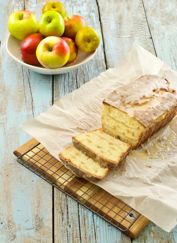 Layered Apple Pound Cake | The Messy Baker
